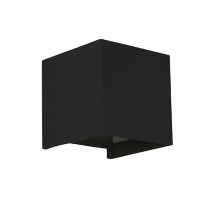 Lumo Cube Zwart - Wandarmatuur zonder lichtbron - Excl 1xG9 - IP65
