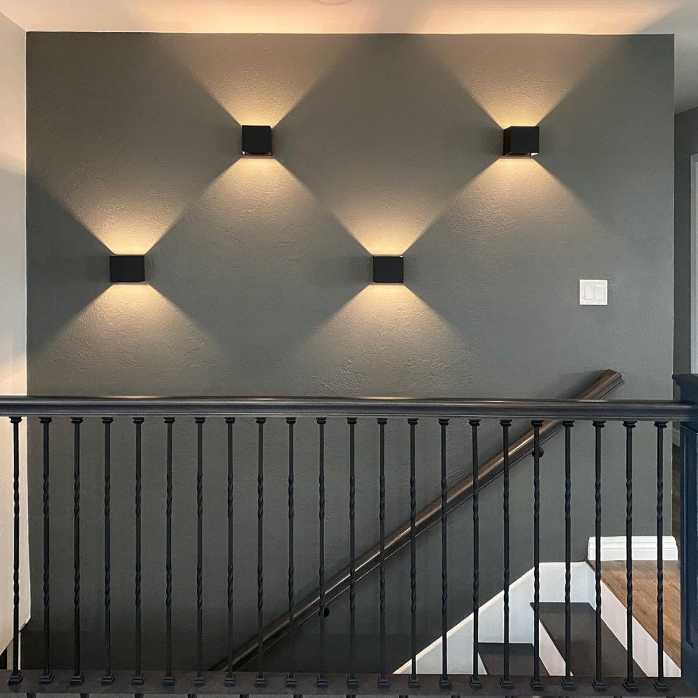 Lumo Recta Antraciet - Wandarmatuur zonder lichtbron - Excl 2xG9 - IP65