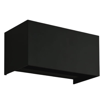 Comnox - Lumo Recta Zwart - Professionele buitenwandlamp - Duurzaam IP65 - Verstelbare kappen - LED G9 - 150 cm