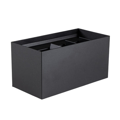 Lumo Recta Zwart - Wandarmatuur zonder lichtbron - Excl 2xG9 - IP65