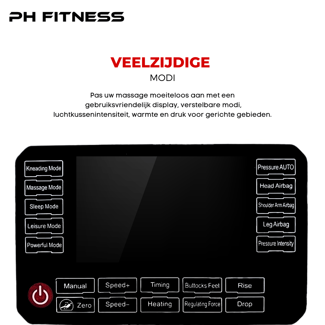 PH Fitness console met Bluetooth en muziekfunctie