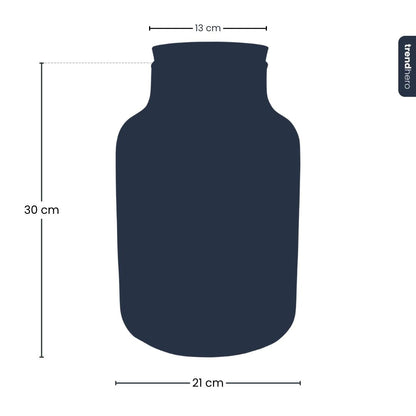 Comnox - Milky - Verlicht mini-ecosysteem - Glas met LED