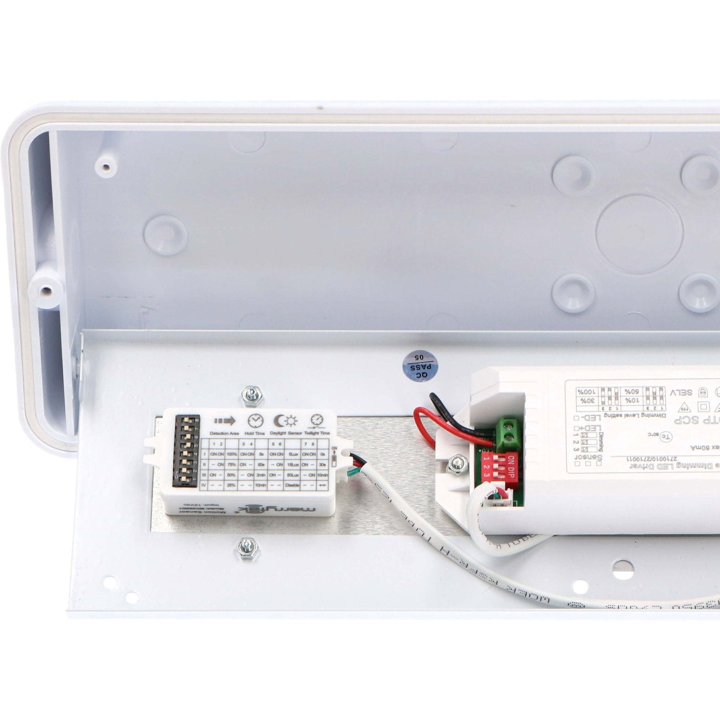 Mini LED TL lamp 30 cm met sensor – Dimbaar en kleurtemperatuur instelbaar – Met daglicht- en bewegingssensor – 1200 lumen – IP65