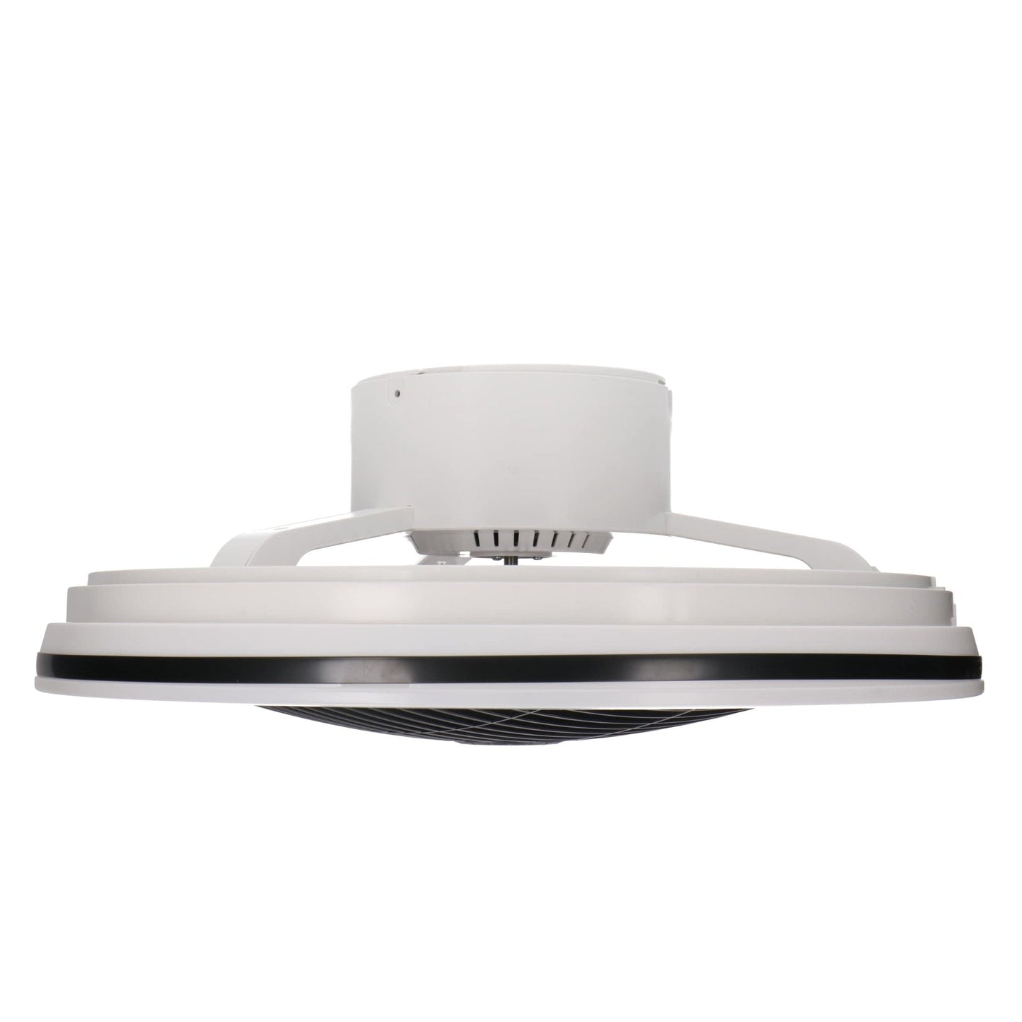 Moderno 3D plafondventilator met verlichting 50cm – Dimmen en lichtkleur instellen via afstandsbediening – Met zomer- en winterstand en timerfunctie