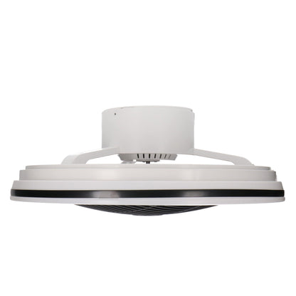 Moderno 3D plafondventilator met verlichting 50cm – Dimmen en lichtkleur instellen via afstandsbediening – Met zomer- en winterstand en timerfunctie
