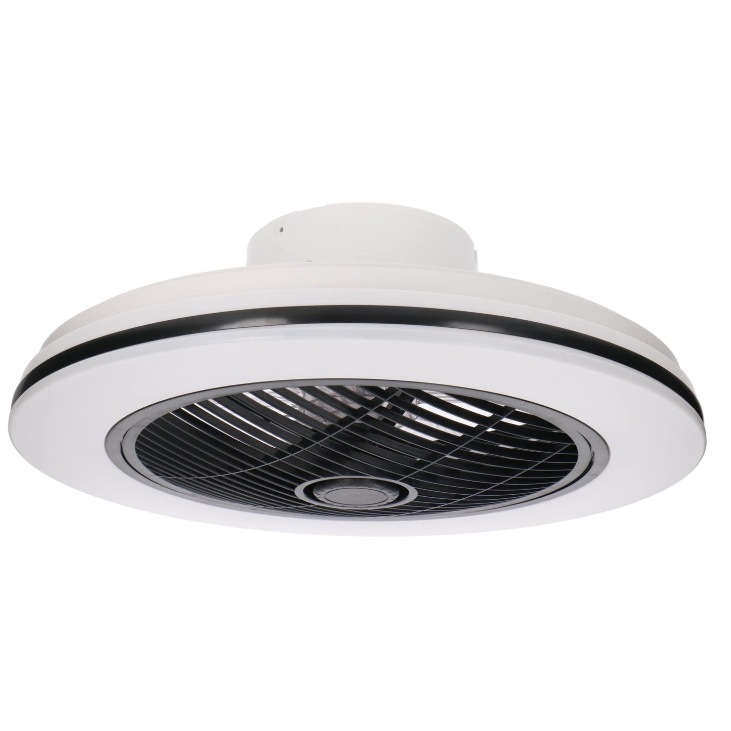 Moderno 3D plafondventilator met verlichting 50cm – Dimmen en lichtkleur instellen via afstandsbediening – Met zomer- en winterstand en timerfunctie