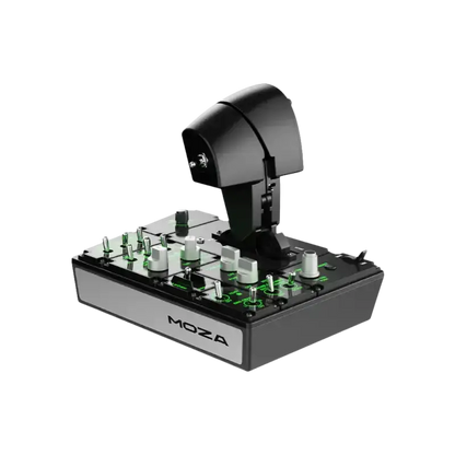 MOZA Racing MTP + MTLP Flight Control Bundle – Aluminiumlegering