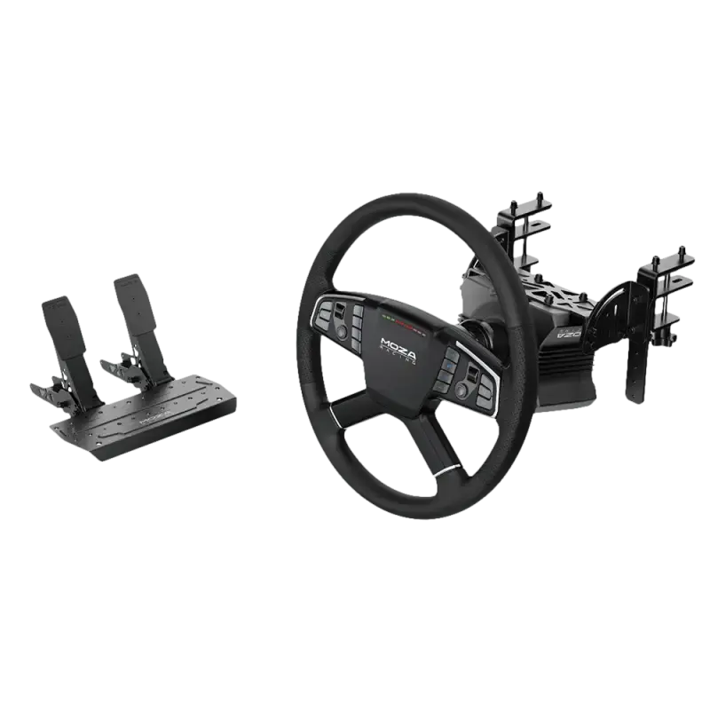 Comnox - Moza Racing Trucking Bundle - Complete Truck Simulator Setup - 5.5 Nm Direct Drive