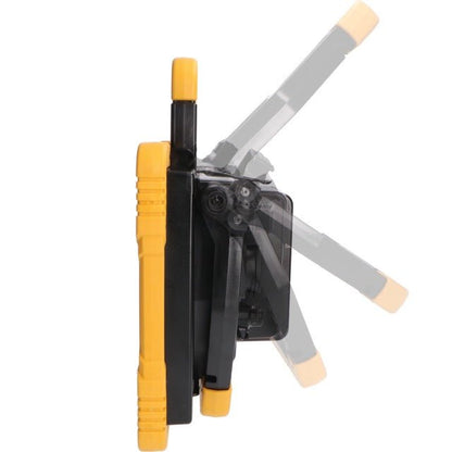 LED's Light 18V Hybride LED Bouwlamp 5500lm - Incl Adapters - Bedraad en draadloos te gebruiken – IP54 – Rough Service Tested – 47W