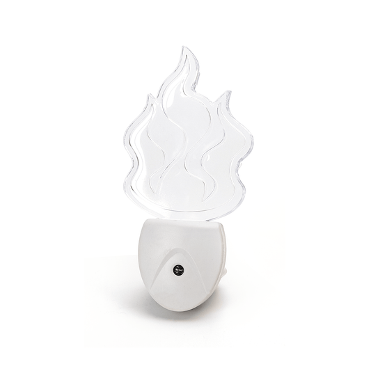 Comnox - Nachtlampje RGB vlam - Comfortabel licht voor nacht en dag - 7 kleuren - 0,5W - LED sensorlamp