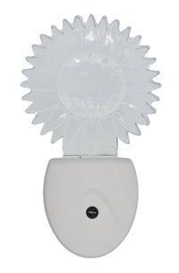 Comnox - Nachtlampje RGB zonnetje - Comfortabele verlichting met dag‑nacht sensor - 0,5W energiezuinig - 7 kleuren licht - LED lampen