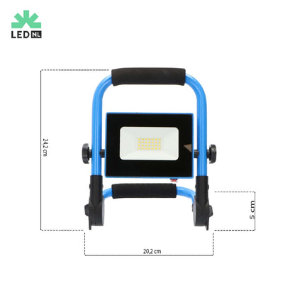 LED's Light Basic Werklamp 700 - Oplaadbaar met accu - Compact en opvouwbaar – IP54
