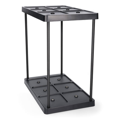 Comnox - Oplaadstation voor LED tafellampen - Stapelbaar, Stabiel & Eenvoudig te Installeren - Aluminium Poten - Zwart