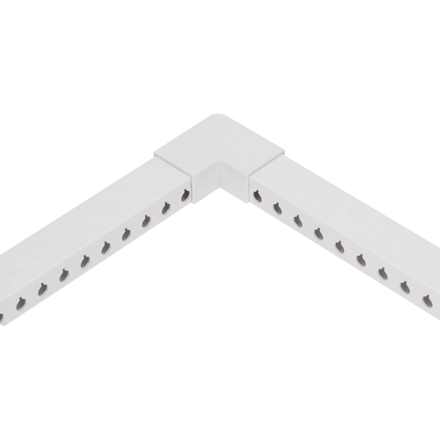 OrgaNice Kabelgoten Set - Zelfklevende organiser voor Bureau & TV - Wit