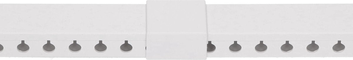 OrgaNice Kabelgoten Set - Zelfklevende organiser voor Bureau & TV - Wit