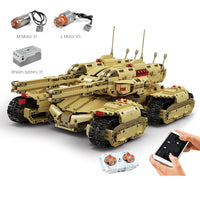 Comnox Mammoet Tank - Mould King