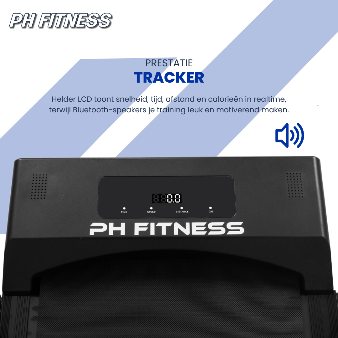 Comnox - PH Fitness F1A WalkingPad - Compact & Inklapbaar - Snelheid tot 8 km/u