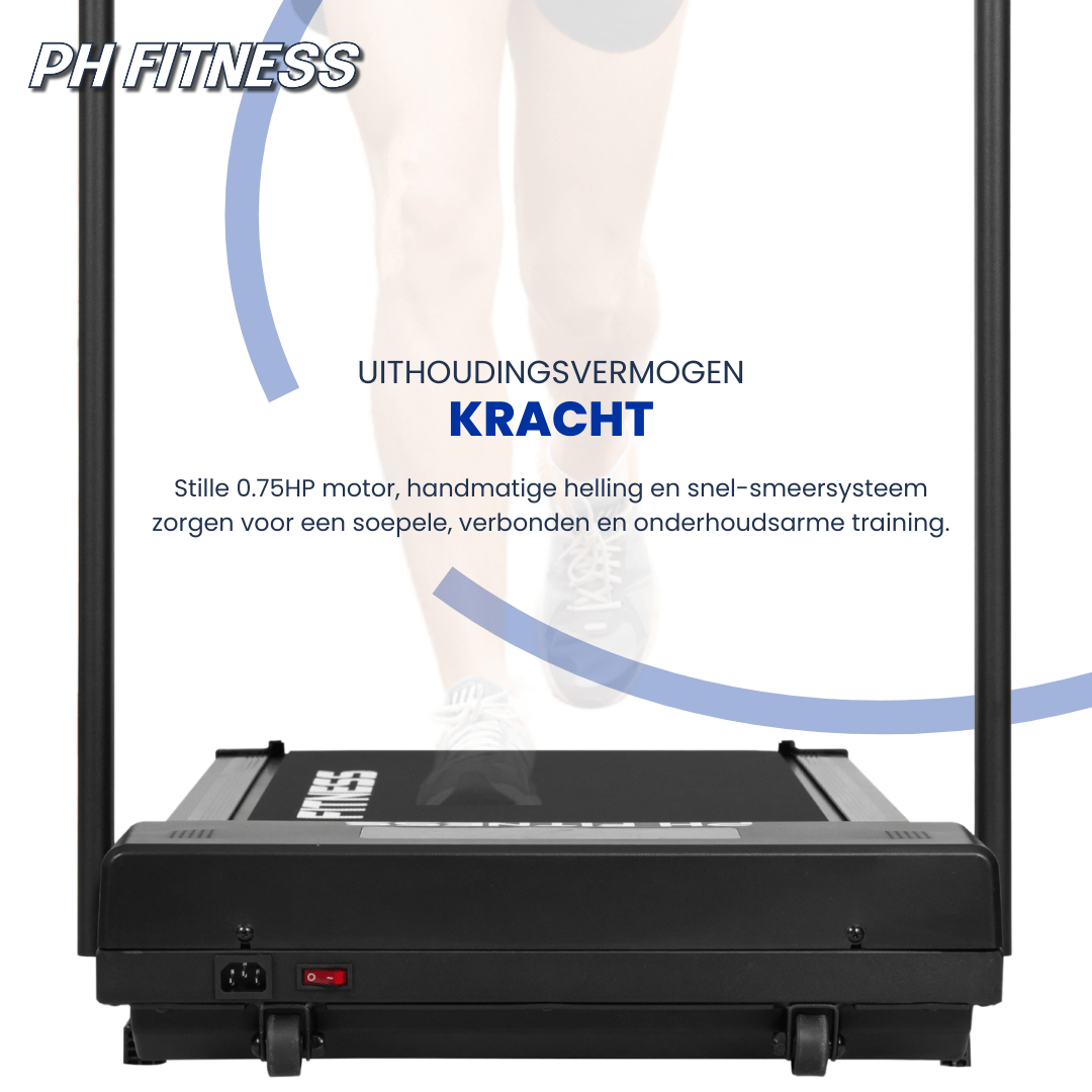 Comnox - PH Fitness F1A WalkingPad - Compact & Inklapbaar - Snelheid tot 8 km/u