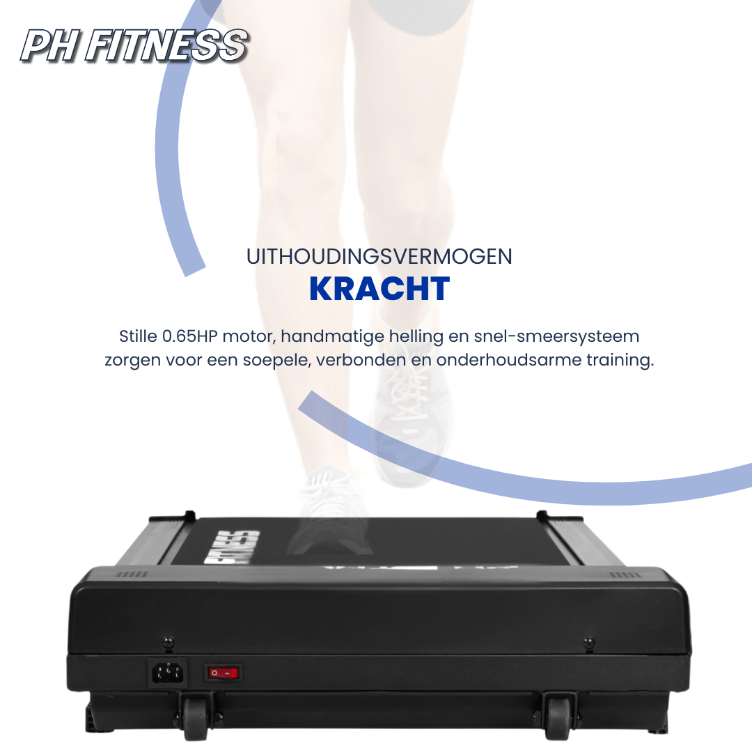 Comnox Loopband – Comfort, Veiligheid, Levenskwaliteit – Max 8 km/u – Handmatige helling – 550x1185x1025 mm