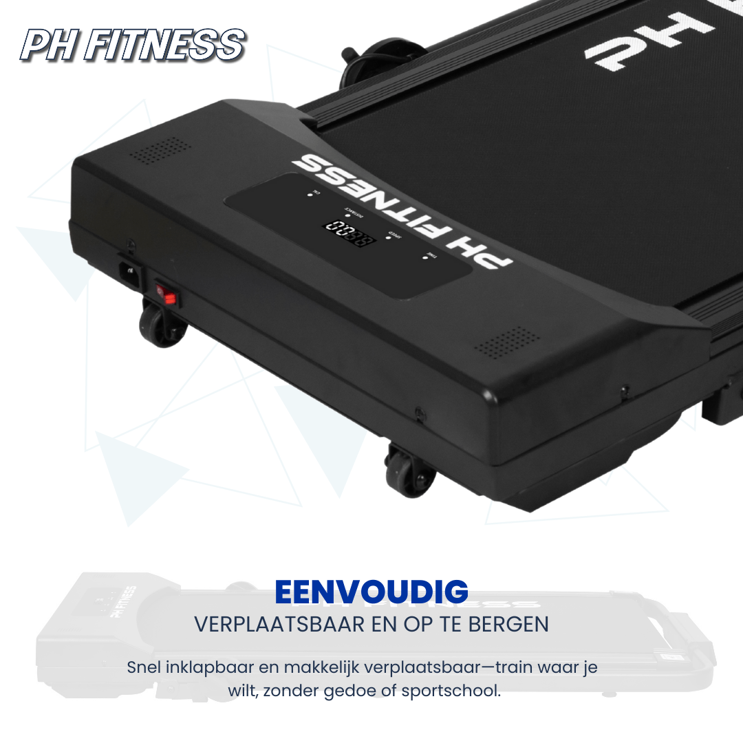 Comnox - PH Fitness F3A WalkingPad - Compact en opvouwbaar - Snelheid tot 12 km/u
