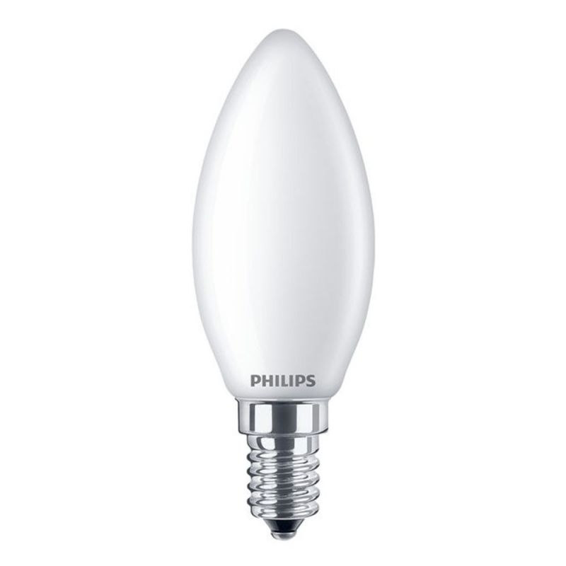 Philips E14 LED Kaarslamp - Mat - Neutraal wit licht - 5.5W vervangt 40W