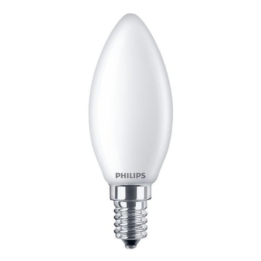 Philips E14 LED Kaarslamp - Mat - Neutraal wit licht - 5.5W vervangt 40W