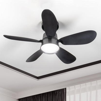 Plafondlamp met ventilator - 25W 1100lm 3000K/6500K Verwijderbare bladen Gemakkelijke installatie