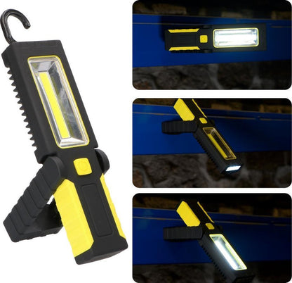 LED's Work Draagbare LED Looplamp 180 - Met magneet en haak - Werkt op batterijen