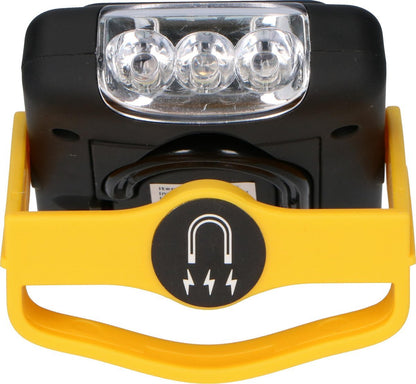 LED's Work Mini LED Looplamp 120 - Met magneet en haak - Draadloos op batterijen - Compact en lichtgewicht
