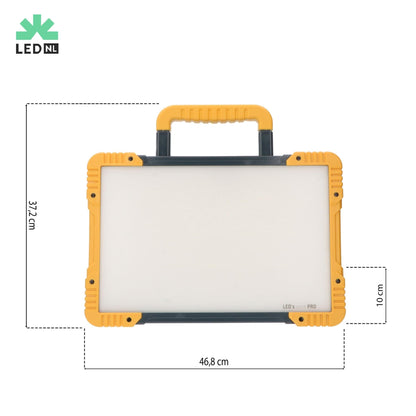 LED's Work Premium LED Werklamp 11000 - 5 meter kabel - Rough Service Tested - IP54 waterdicht - 100W