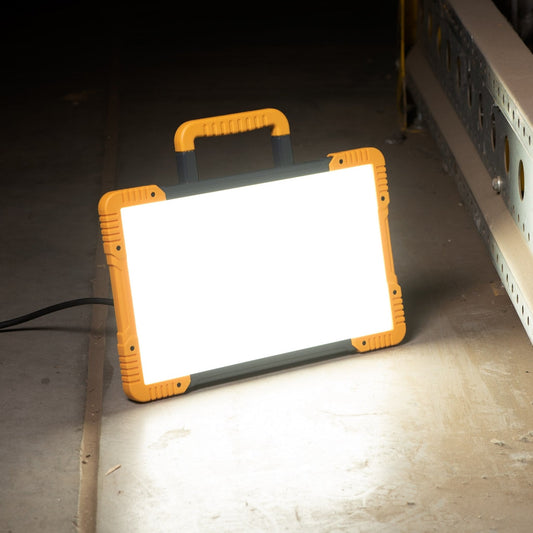 Comnox - LED's Work Premium Werklamp 11000 - Krachtig licht - Weerstaanbaar - 100W - IP54 - zwart