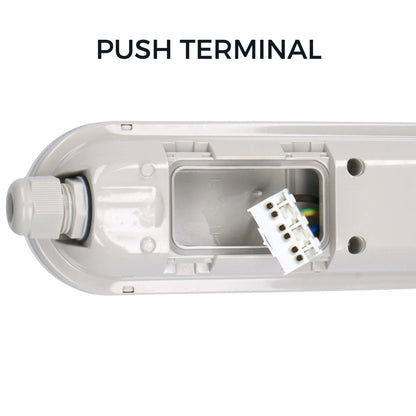 Premium LED TL armatuur 150 cm – Geschikt voor binnen en buiten – 6600 lumen – IP65 waterdicht