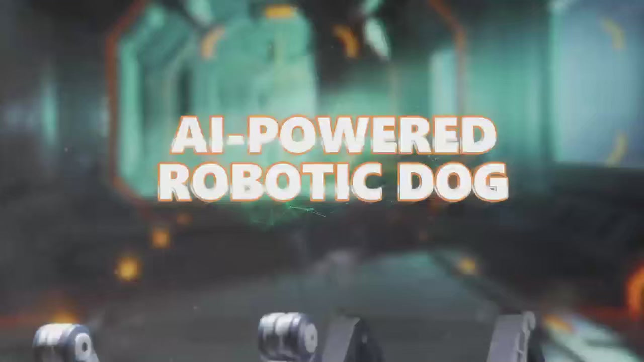 Robot Hond - Interactief Speelgoed voor Kinderen - Bewegende, Intelligente Bionische Hond - Wit - Met LED-ogen - productvideo 2
