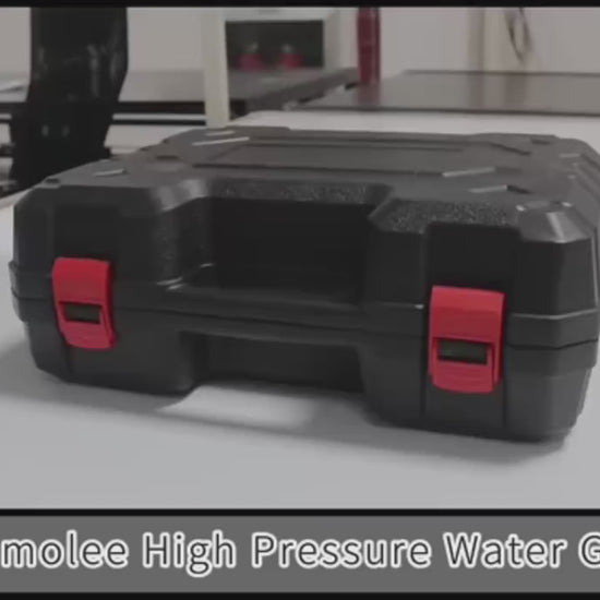 Kamolee - Hogedruk autowasmachine pistool - Waterloos reinigen zonder kranen - 18V Li‑ion batterij - Draagbaar en kracht - productvideo