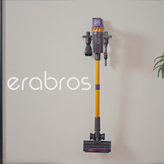 Erabros EV5 - Draadloze stofzuiger 550W - Ultra-sterke zuigkracht - Tot 80 minuten batterijduratie - 70 kPa turbobekrach - productvideo