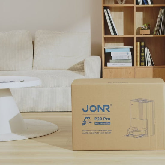 JONR Robotstofzuiger P20 Pro International Edition - Automatische stofzuiging en vloerreiniging zonder inspanning - 20 m - productvideo