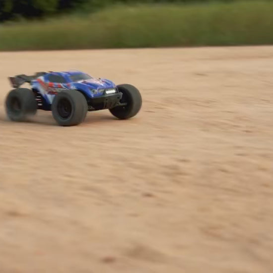 JIUSI MT14R RC Racewagen - Hoge snelheid, Off‑road vermogen - 80 km/u - 3S 35C 2200mAh batterij - RC car, racing, remote - productvideo 2