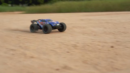 JIUSI MT14R RC Racewagen - Hoge snelheid, Off‑road vermogen - 80 km/u - 3S 35C 2200mAh batterij - RC car, racing, remote - productvideo 2