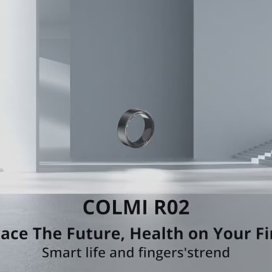Colmi R02 Slimme Ring - Hartslag en Bloedzuurstof Monitor - productvideo 2