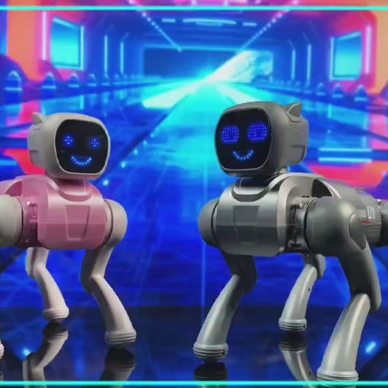 AI Smart Robot Hond - Slim speelrobot met spraakopdrachten en dansen - 60 minuten speeltijd - 2,4 GHz draadloze bedienin - productvideo