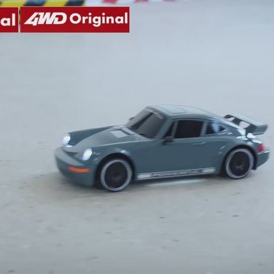 RC Auto - 4WD Drift Racewagen - Realistische drift, LED verlichting - 2,4G afstandsbediening - 130W motor - productvideo