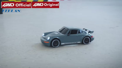 RC Auto - 4WD Drift Racewagen - Realistische drift, LED verlichting - 2,4G afstandsbediening - 130W motor - productvideo