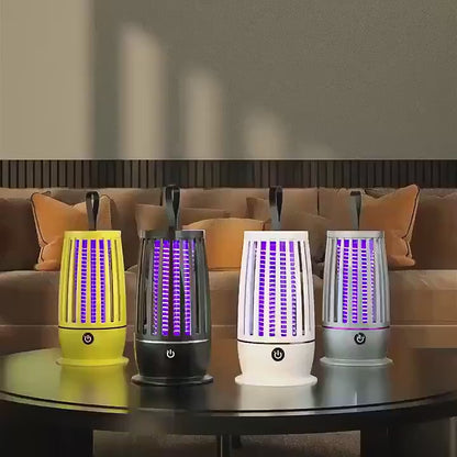 USB-muggenspray lamp - Stille muggenval - Geen chemicaliën - 3000V - 5W - UV - productvideo