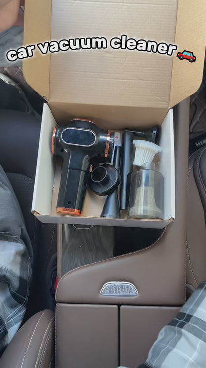 Draagbare Auto Stofzuiger - Krachtig & Compact - 95000PA Suigkracht - 2000 mAh Batterij - ABS Material - productvideo