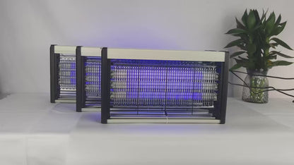LED Elektrische Muggen Killer Lamp - Directe muggenbestrijding - Veilig & effectief - 60W - 65cm - Comnox - productvideo