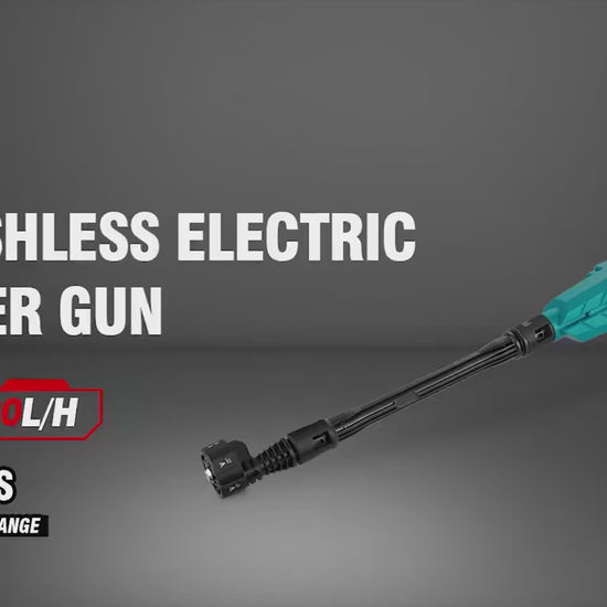 Onevan - Elektrische Hogedrukreiniger Pistool - Krachtig en Compact - Comfortabel voor Auto en Tuin - 200BAR - 3500W - 6 - productvideo