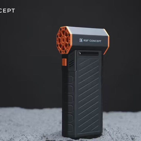 Magnetische Luchtblazer - Krachtige 300000 RPM - LED Verlichting - USB Opladen - 2-in-1 Blazer & Zuiger - productvideo