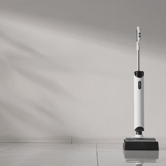 UWANT D500 - Nat‑droogstofzuiger met krachtige 17 000 Pa zuigkracht en AI‑zelfreiniging – 180° lay‑flat draadloze dweil  - productvideo 2