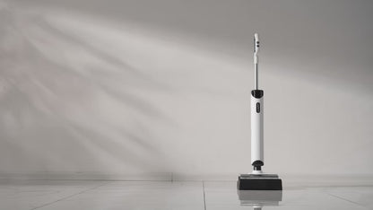 UWANT D500 - Nat‑droogstofzuiger met krachtige 17 000 Pa zuigkracht en AI‑zelfreiniging – 180° lay‑flat draadloze dweil  - productvideo 2