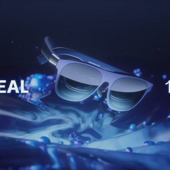 XREAL 1S AR-bril - Directe, realistische AR-ervaring zonder headset - Zacht, draadloos en draagbaar - 3DoF Native Real 3 - productvideo 2